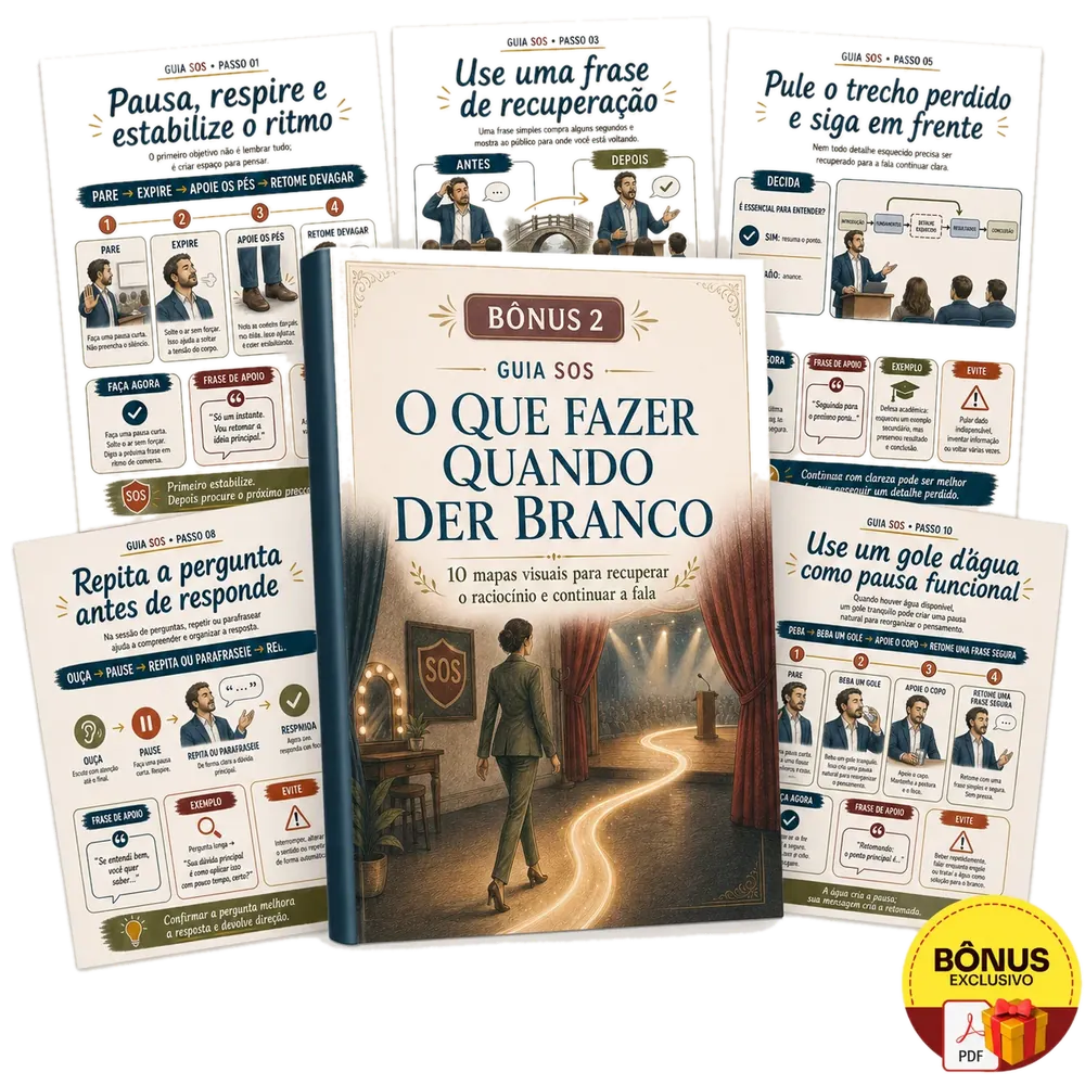Guia SOS - O Que Fazer Quando Der Branco